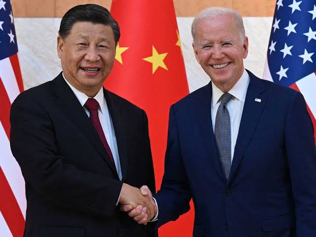 U.S and Chinese president Biden XI