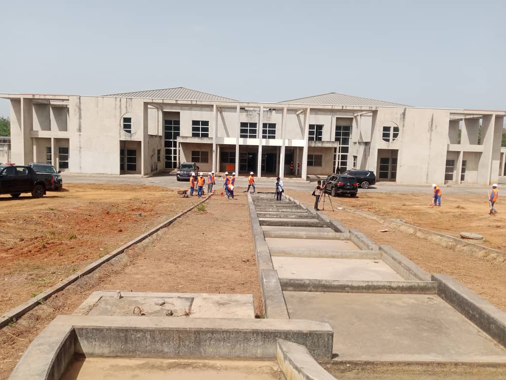Official residence of the Vice President of the Federal Republic of Nigeria under construction