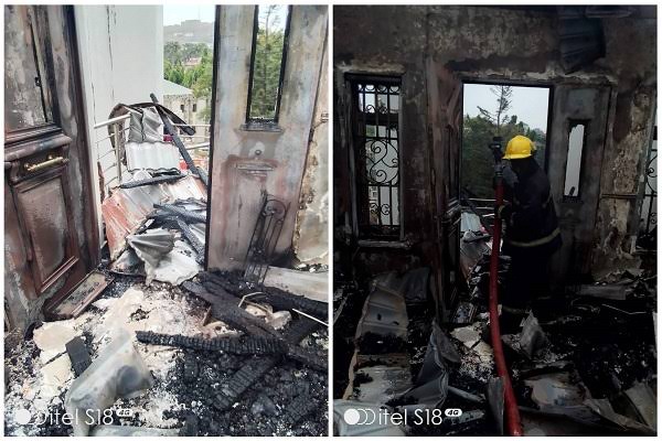 Fire guts FCT Minister house