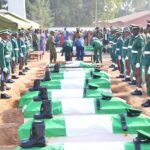Nigerian Army buries soldiers