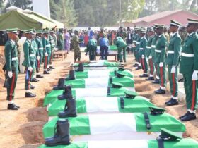 Nigerian Army buries soldiers