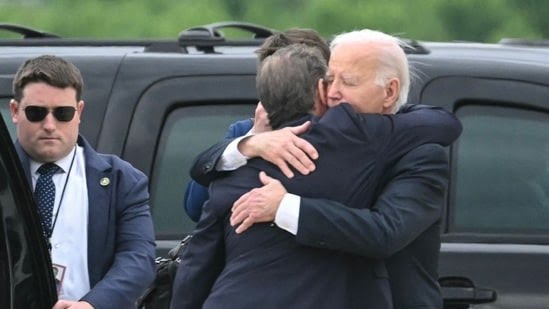 U.S President Joe Biden and son, Hunter Biden