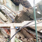 Collapsed building