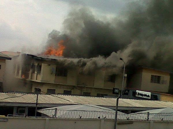 Fire outbreak