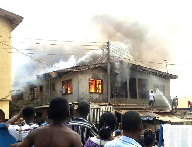 Fire outbreak