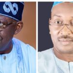 A photo combination of President Bola Tinubu (L) and Salihu Lukman (R)