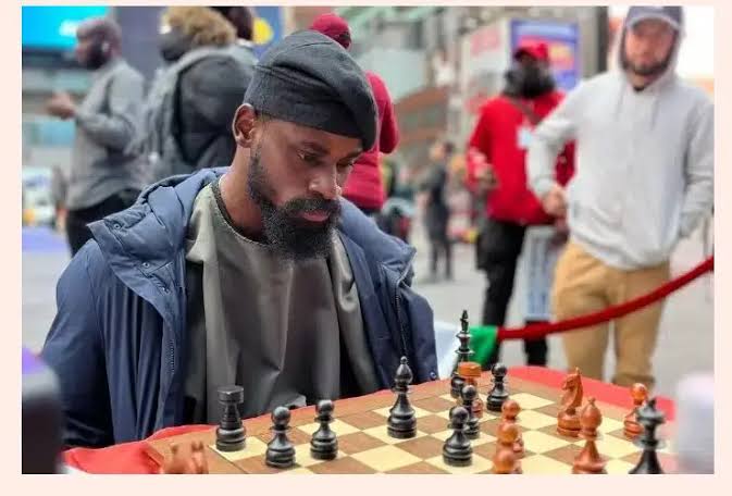 Guinness record holder for the longest marathon chess game, Tunde Onakoya