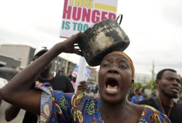 Hunger protest
