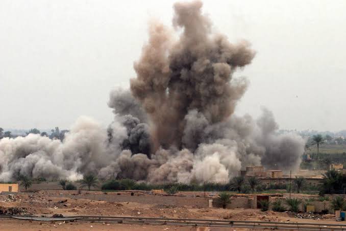 Bomb explosion