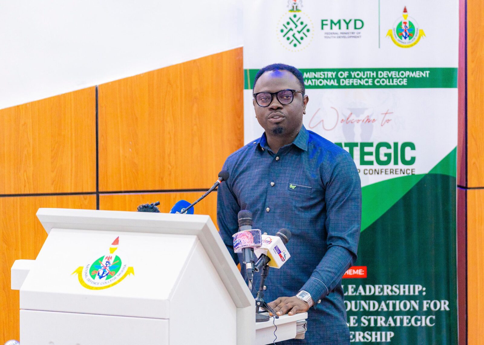 Minister of Youth Development, Comrade Ayodele Olawande