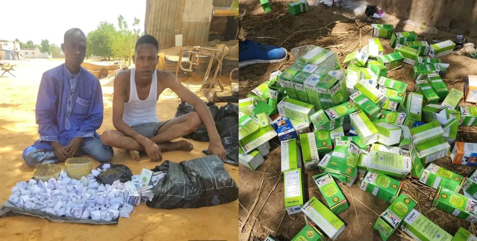 Troops arrest suspected terrorist collaborators, recover drugs, logistics items, intercept terrorist family members