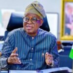Minister of Marine and Blue Economy Adegboyega Oyetola