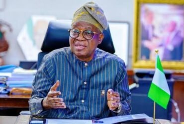 Minister of Marine and Blue Economy Adegboyega Oyetola