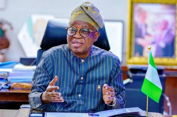 Minister of Marine and Blue Economy Adegboyega Oyetola