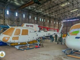 NAF receives 5 new helicopters as FG accelerates airpower modernisation
