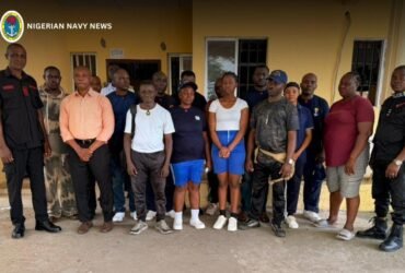 12 suspects arrested as Nigerian Navy busts fake coast guard recruitment Scheme