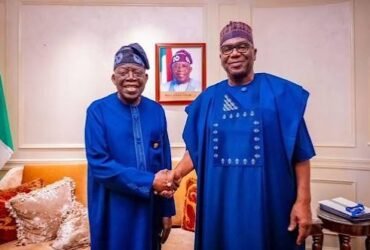 President Bola Tinubu and Kwara State Governor, AbdulRahman AbdulRazaq