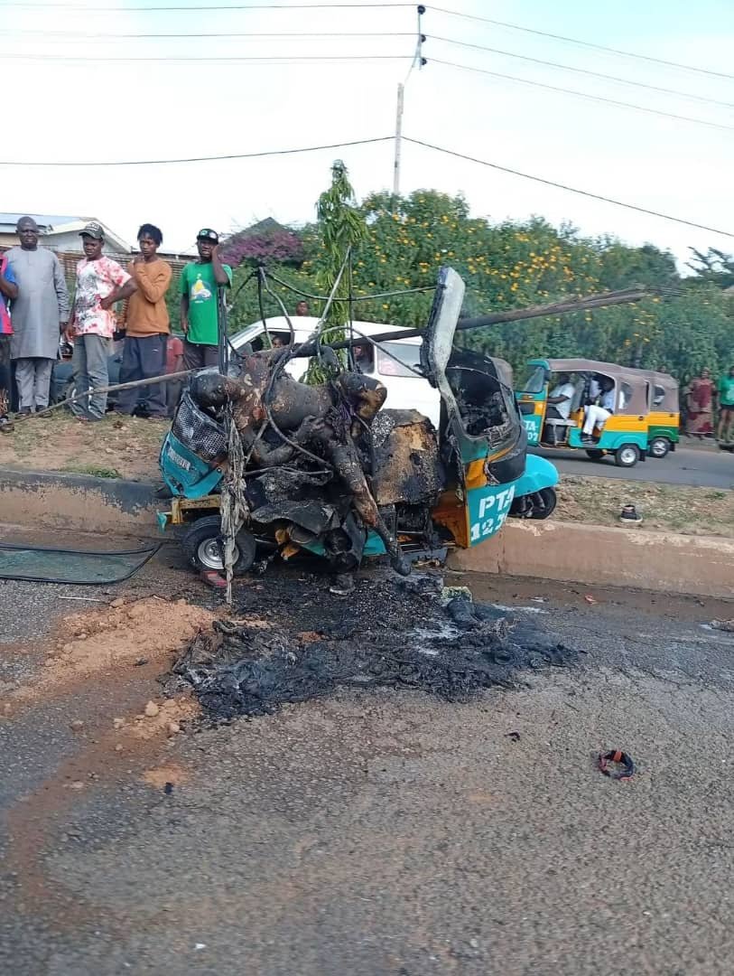 Church Return Turns Tragic as Father, Son Burnt Beyond Recognition in Plateau Crash