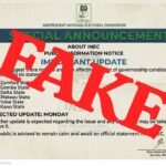 Inec debunks fake Governorship Candidates' List
